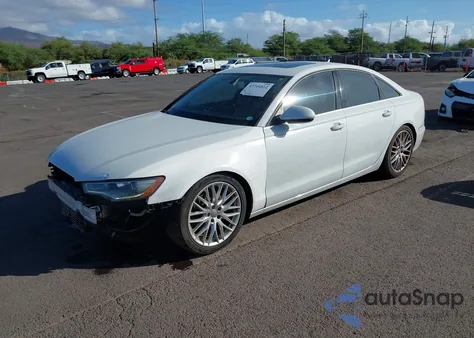 2013 Audi A6 2.0T Premium from USA, damaged, VIN WAUGFAFC2DN150248